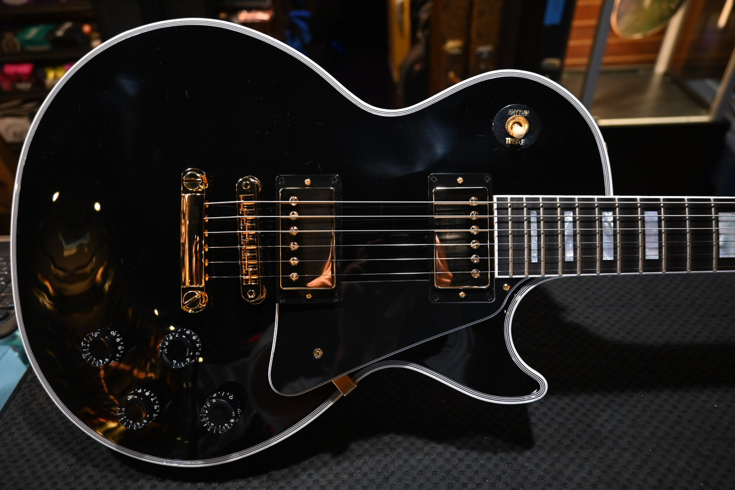 Gibson Custom Shop Les Paul Custom - Ebony Guitar #1288 - Danville Music
