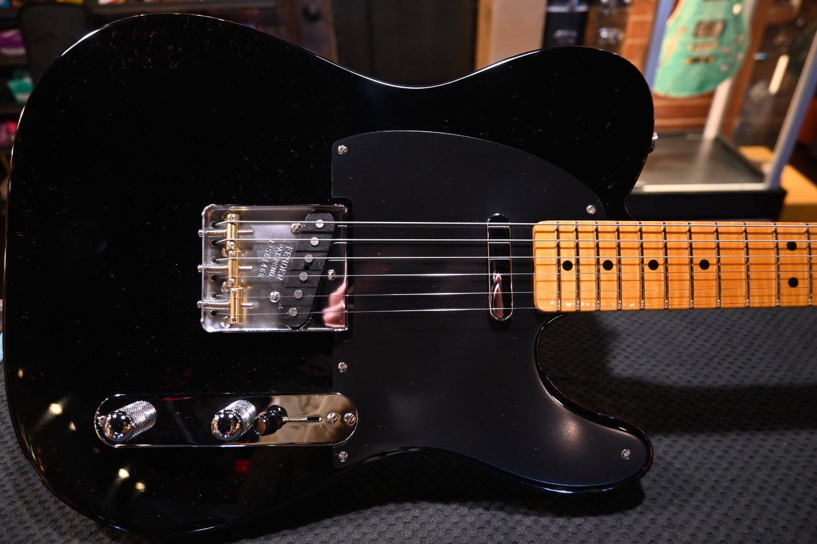 Fender Limited Edition American Vintage II Telecaster Black Guitar