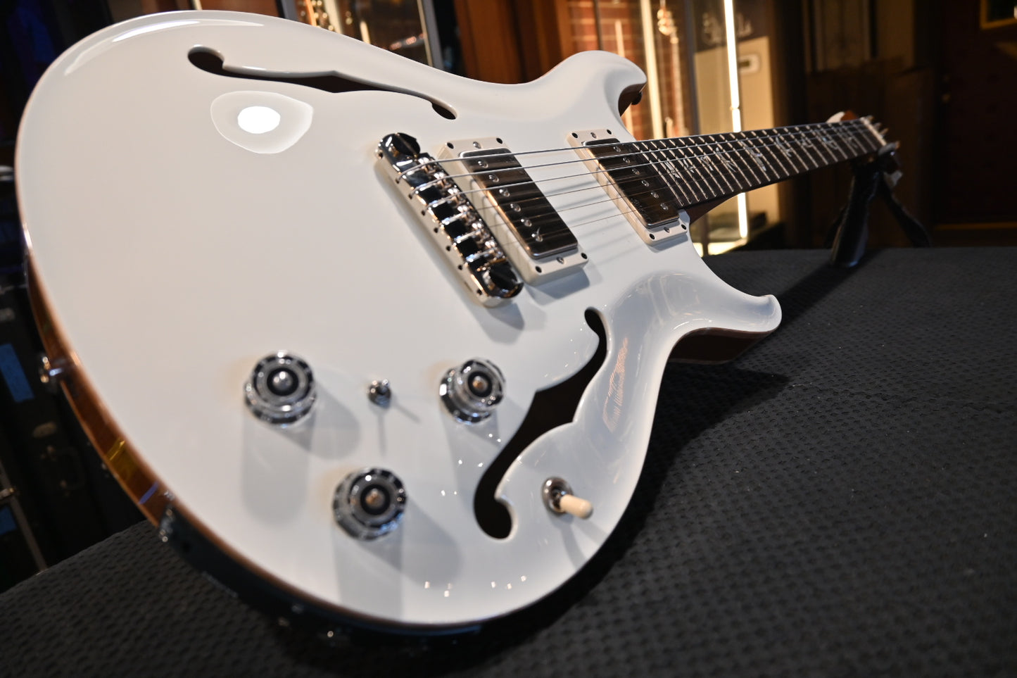 PRS Hollowbody II Piezo - Antique White Guitar #0082 - Danville Music