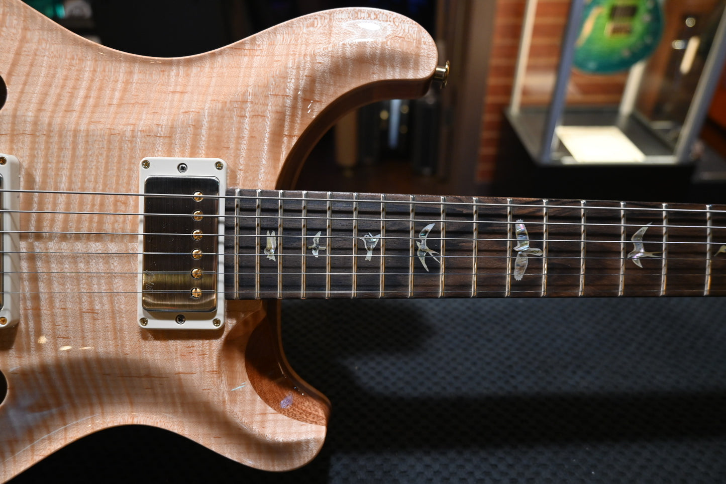 PRS Wood Library Hollowbody II Piezo Rosewood Neck - Natural Guitar #4367 - Danville Music