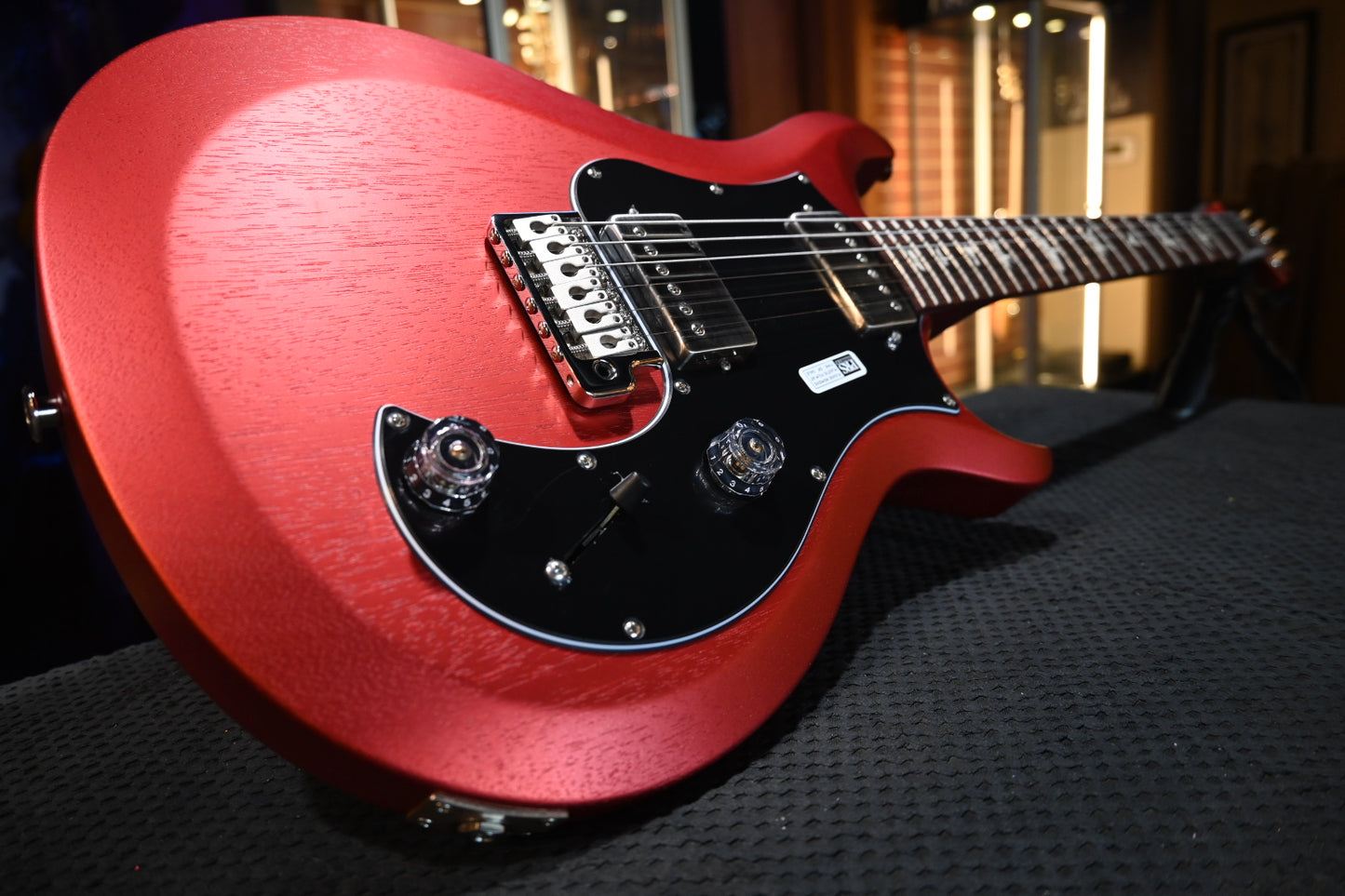 PRS S2 Standard 22 Satin - Red Apple Metallic Guitar #1463 - Danville Music