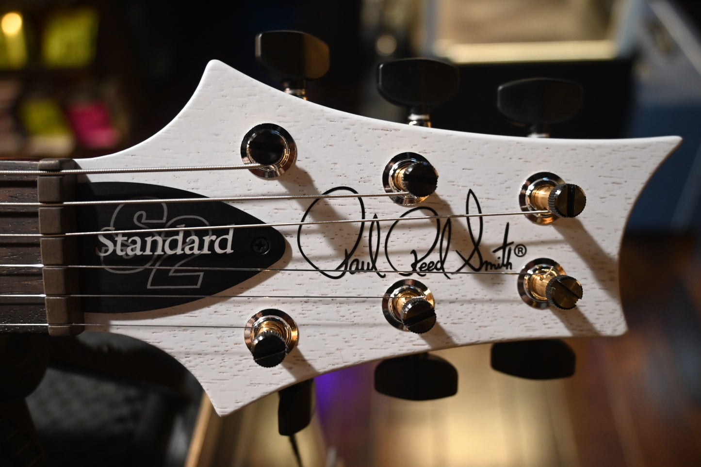 PRS S2 Standard 22 Satin - Pearl White Guitar #1444 - Danville Music