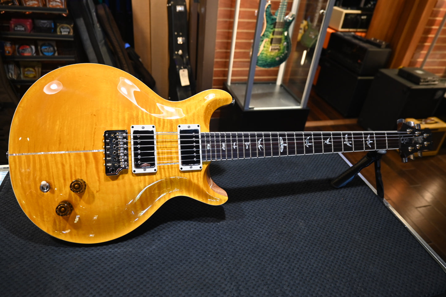 PRS Santana Retro - Santana Yellow Guitar #0602 - Danville Music