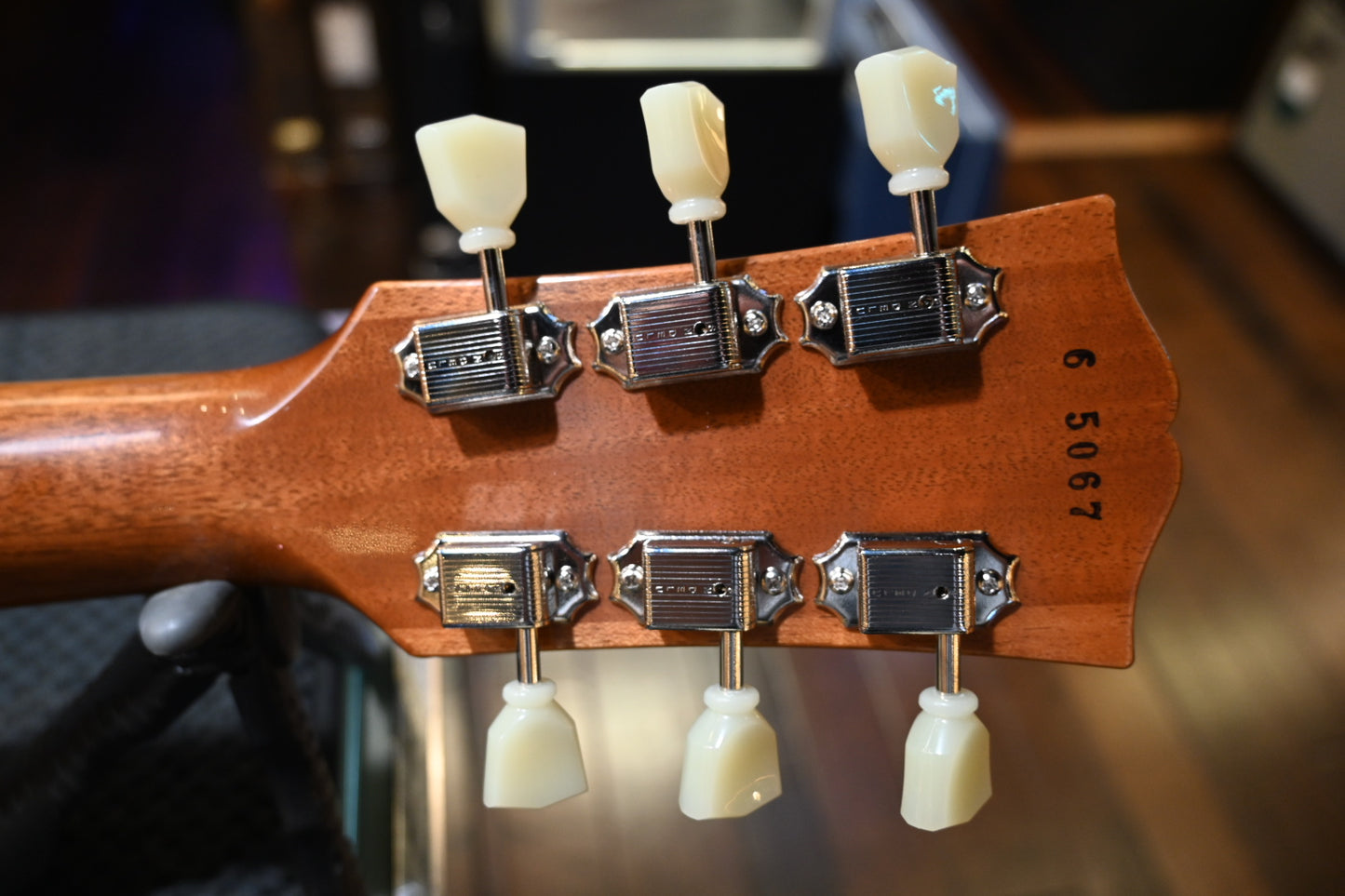 Gibson Custom Shop 1956 Les Paul Standard Reissue Goldtop VOS PSL - Double Gold Guitar #5067