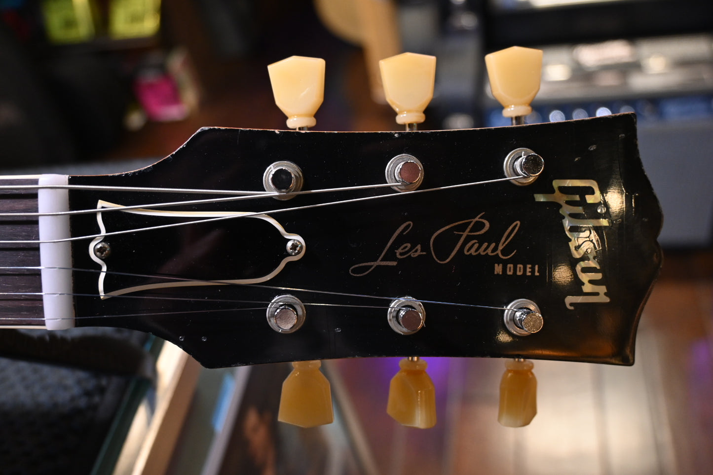 Gibson Custom Shop 1955 Les Paul Standard Platinum Murphy Lab Light Aged PSL - Platinum Guitar #5324 - Danville Music