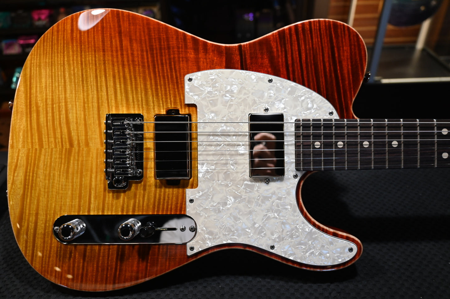 Tom Anderson Top T Classic - Fire WakeSurf Guitar #23NA - Danville Music