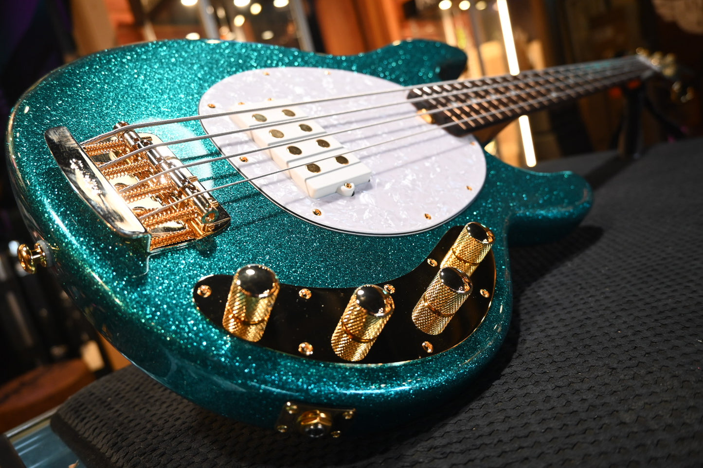 Music Man Stingray Special H - Ocean Sparkle Bass #2149 - Danville Music