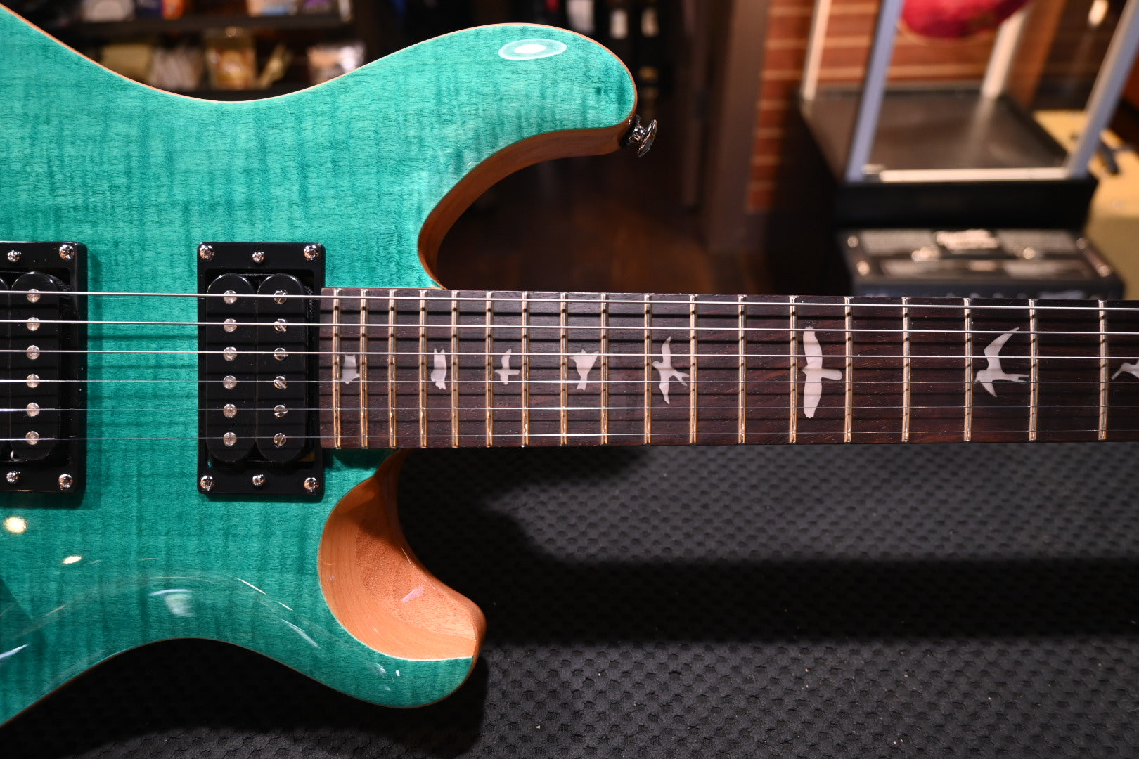 PRS SE CE 24 - Turquoise Guitar #4374 - Danville Music