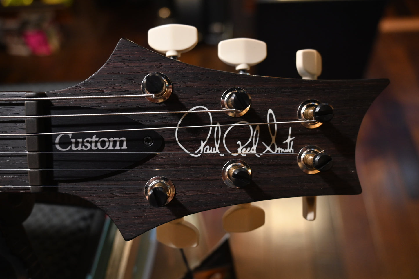 PRS Custom 24 - Black Guitar #8241 - Danville Music