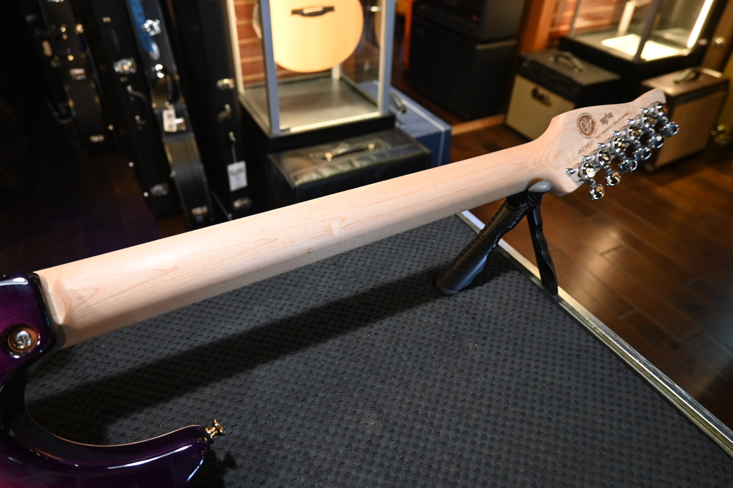 Tom Anderson Guardian Angel - Natural Pink to Purple Burst Guitar #624P