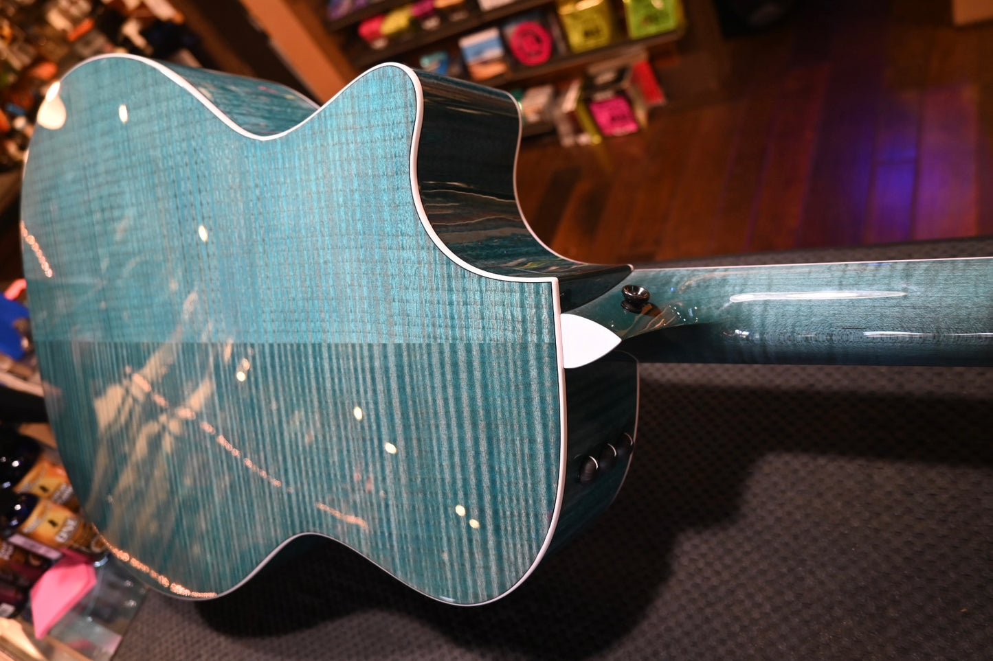 Taylor Custom Select 614ce - Koi Blue Guitar #4107 - Danville Music