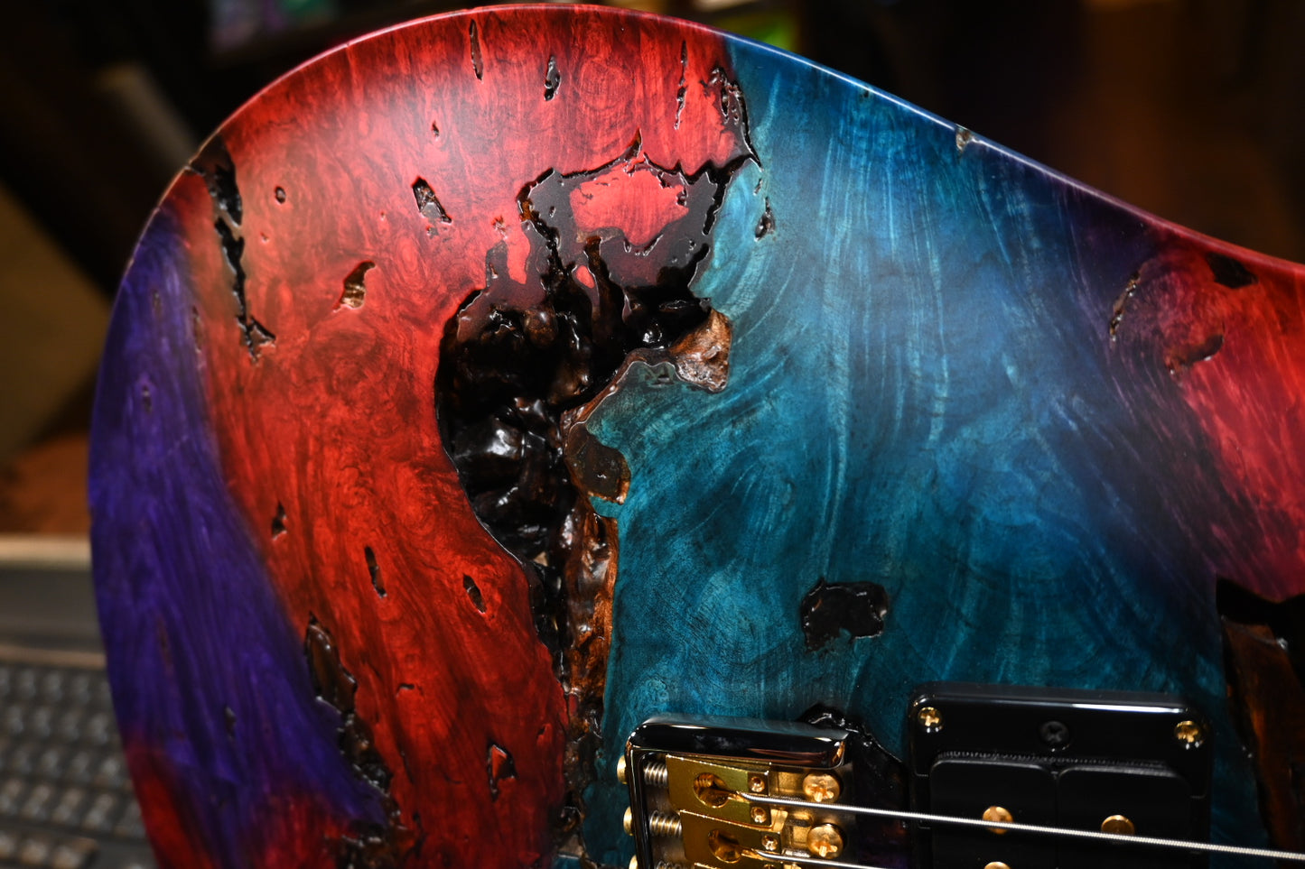 PRS Private Stock Custom 24 Buckeye Burl - Multi-Color Guitar #10499 - Danville Music