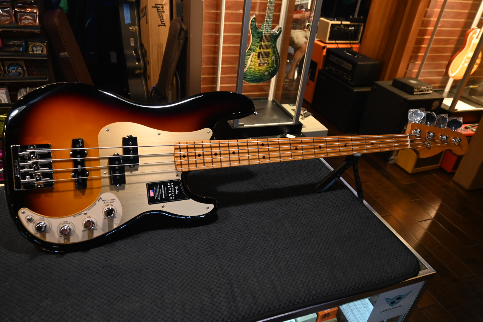 Fender American Ultra II Precision Bass - Ultraburst Bass #6229 - Danville Music