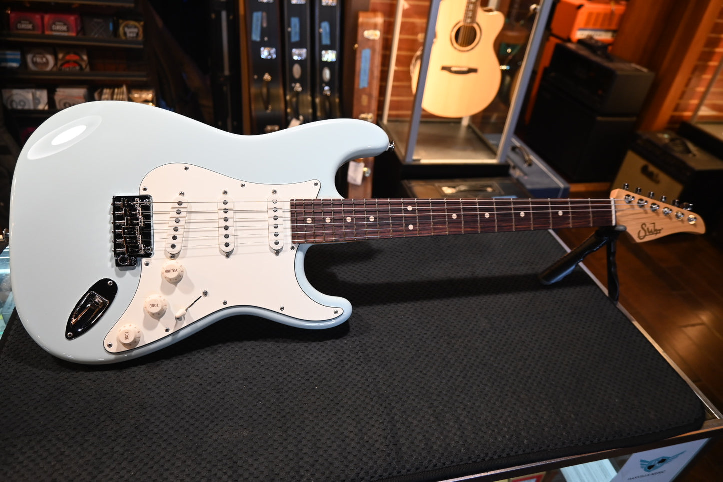 Suhr Classic S - Sonic Blue Guitar #0480