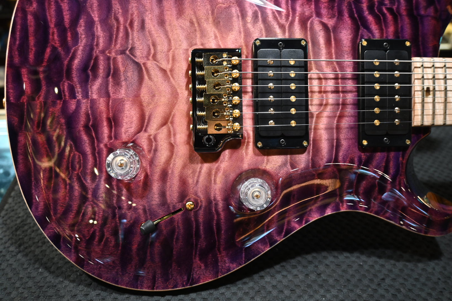 PRS Private Stock Custom 24 - Replicant Purple Glow Guitar #10772 - Danville Music