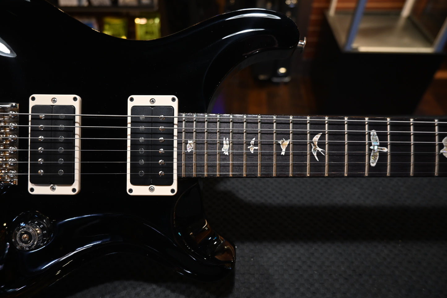 PRS Custom 24 - Black Guitar #8241 - Danville Music