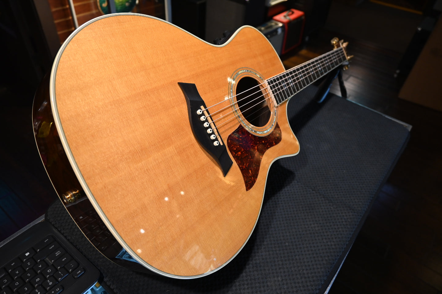 Taylor 25th Anniversary 814-BCE Brazilian Rosewood 1999 Guitar #8143 - Danville Music