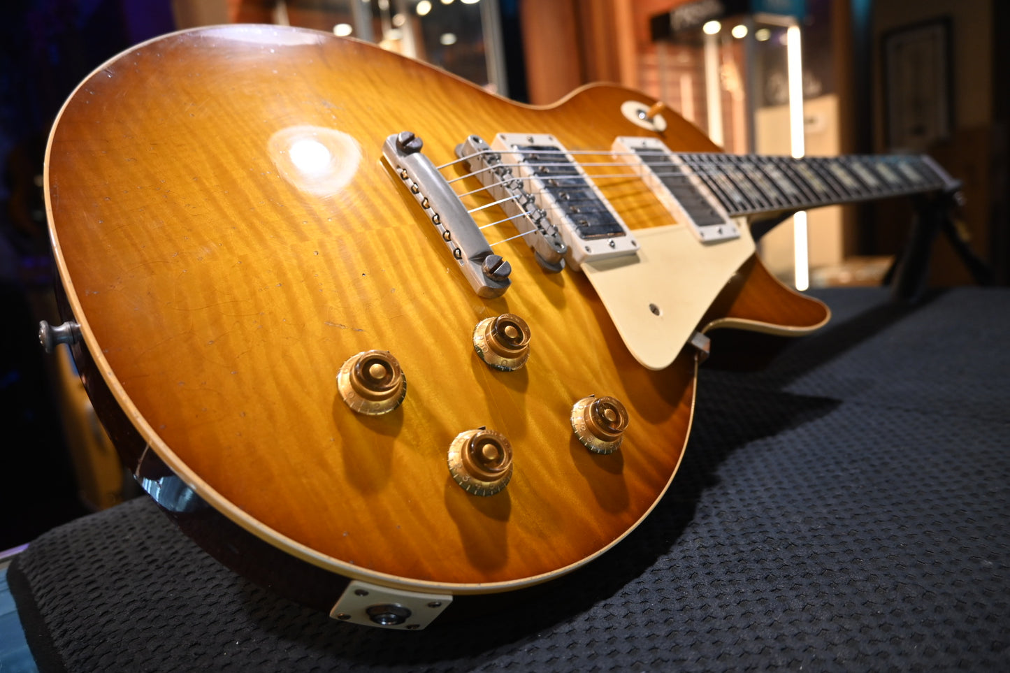 Gibson Custom Shop 1959 Les Paul Standard Reissue Murphy Lab Heavy Aged - Golden Poppy Burst Guitar #1145