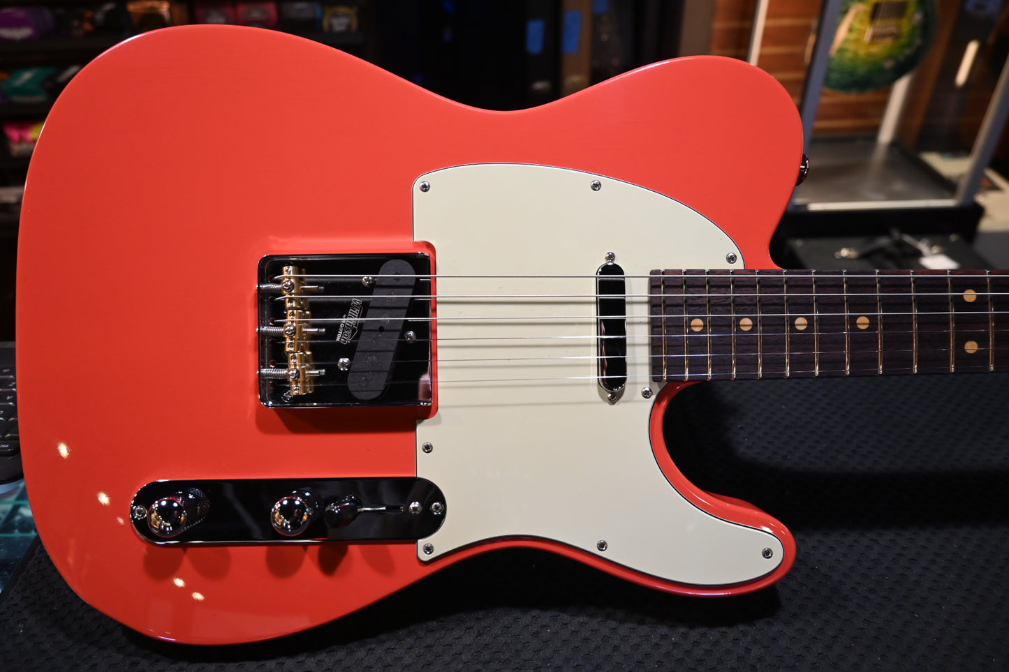 Suhr Classic T Vintage LE - Fiesta Red Guitar #4702 - Danville Music