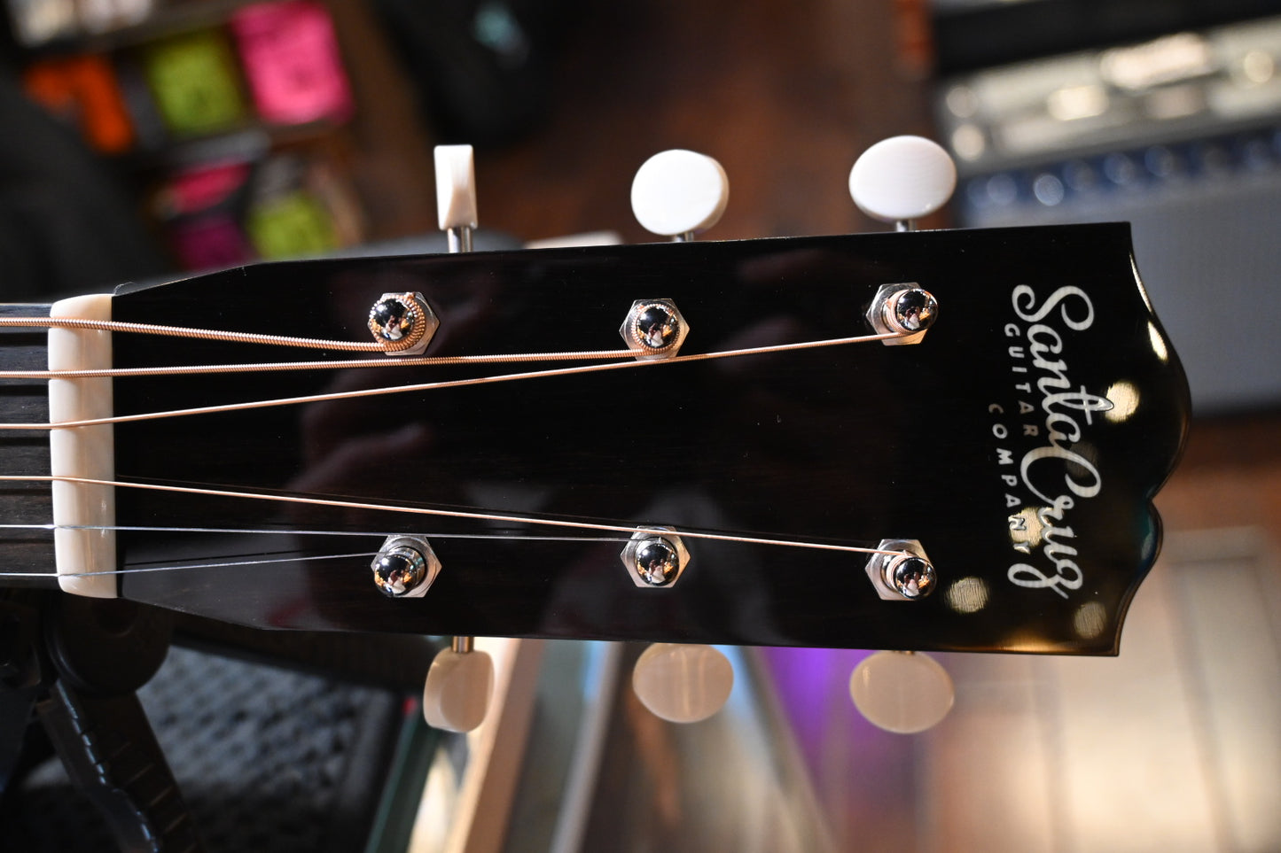 Santa Cruz Vintage Southerner Adirondack/Mahogany - Sunburst Guitar #7958 - Danville Music