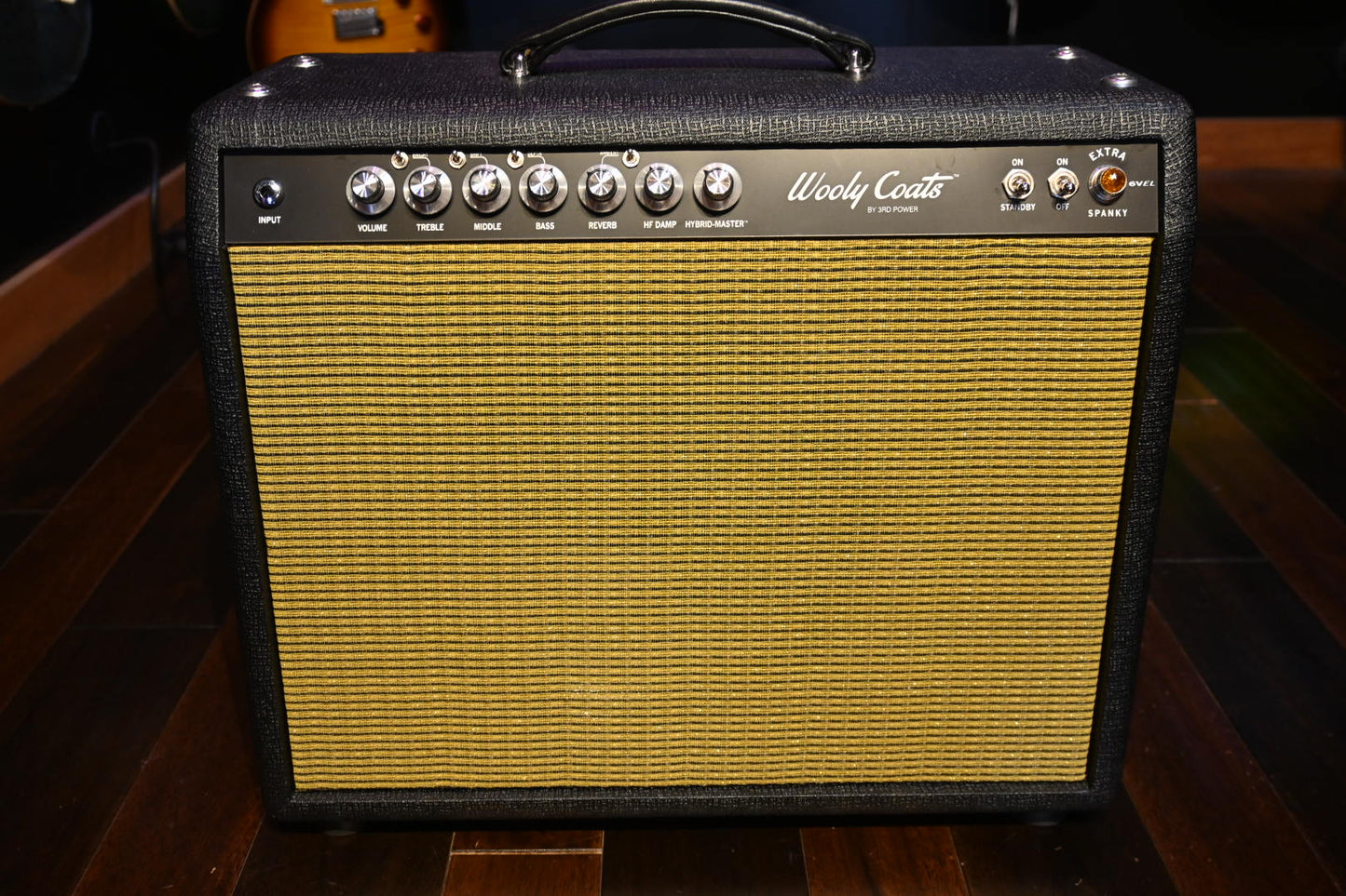 3rd Power Wooly Coats Extra Spanky 6VEL - Vox Hiwatt Tolex/Beige Wheat Grill Guitar Amp #1534 - Danville Music