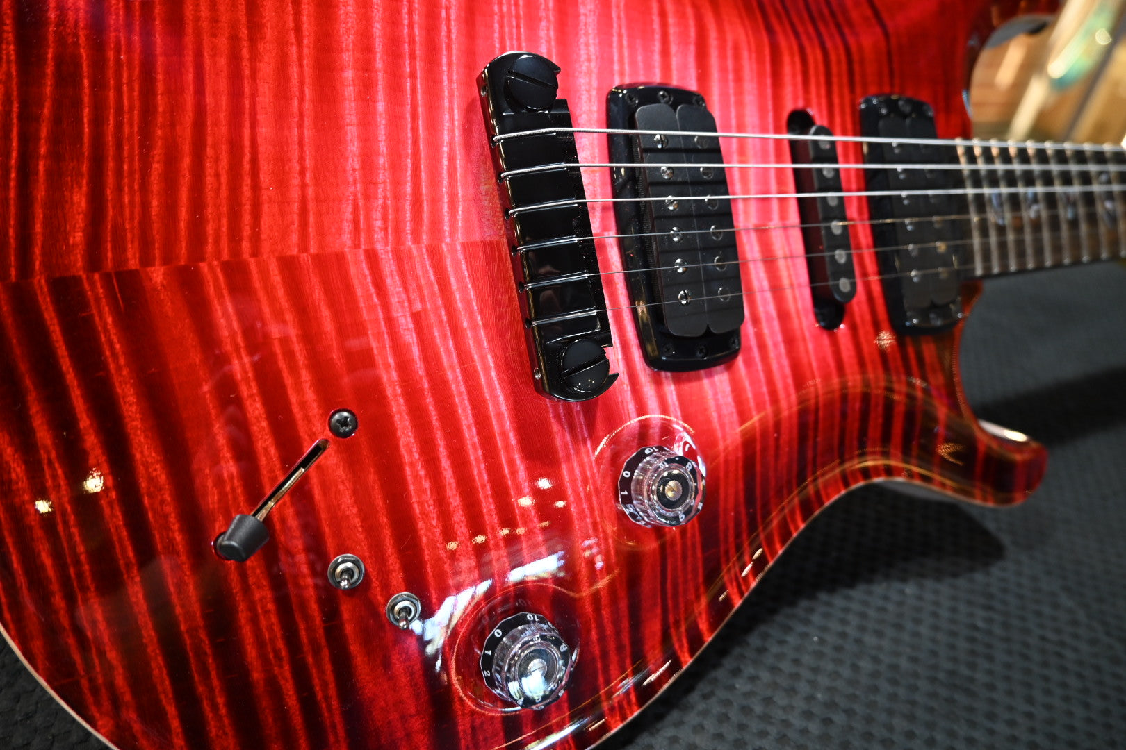 PRS Private Stock Modern Eagle V 2023 - Blood Red Glow Guitar #10254 - Danville Music