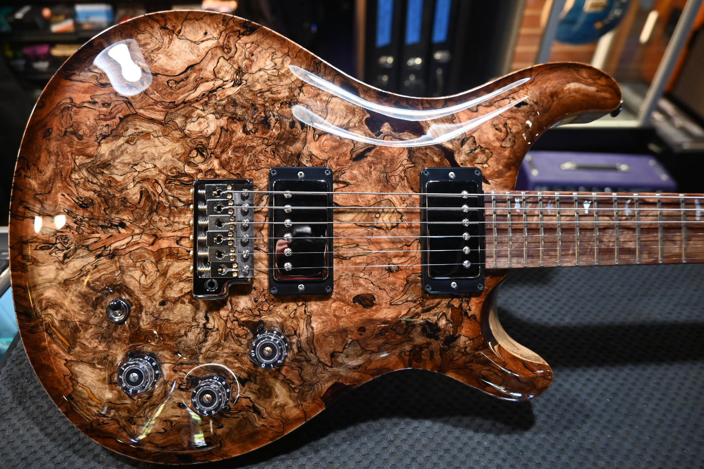 PRS Private Stock DGT Spalted Maple - Natural Guitar #11680