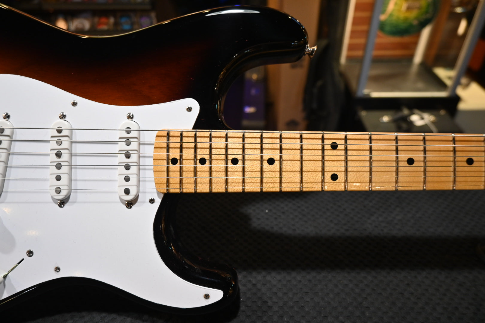 Fender Custom Shop Limited 70th Anniversary 1954 Stratocaster NOS - Wide Fade 2-Color Sunburst Guitar #5096 - Danville Music