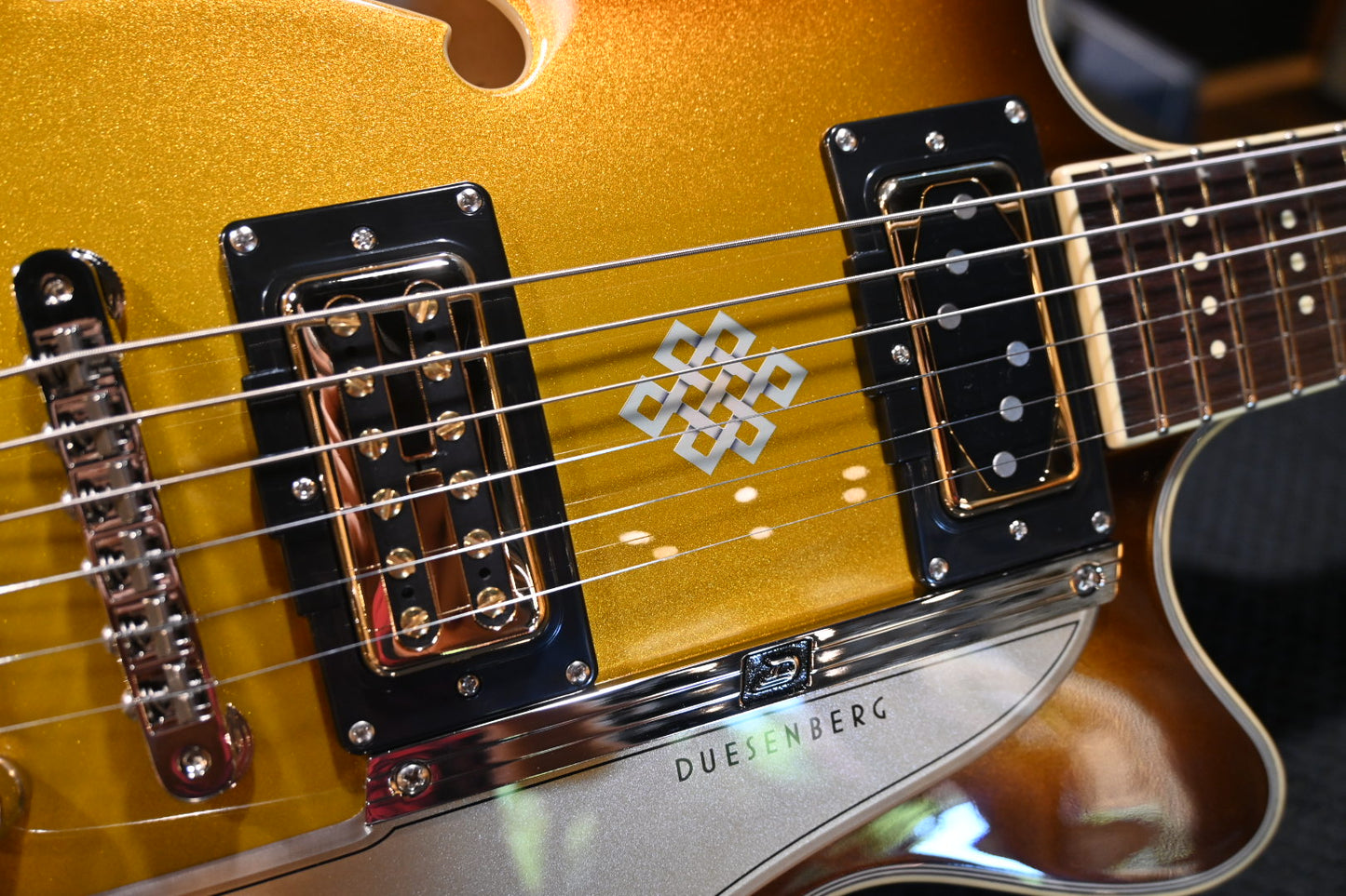 Duesenberg Alliance Series Joe Walsh Signature - Gold Burst Guitar #2809