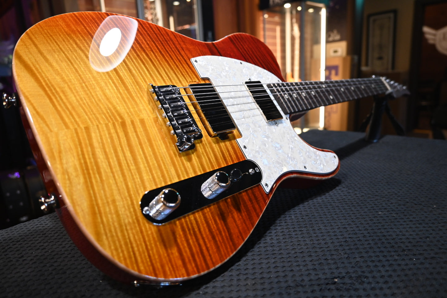 Tom Anderson Top T Classic - Fire WakeSurf Guitar #23NA - Danville Music