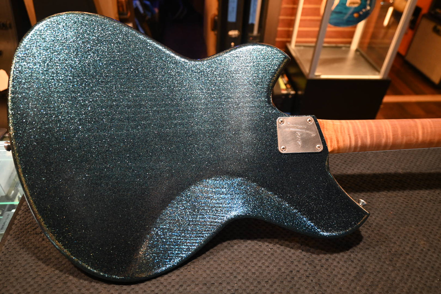 Novo Serus H2 Custom - Merman Sparkle Guitar #1293 - Danville Music