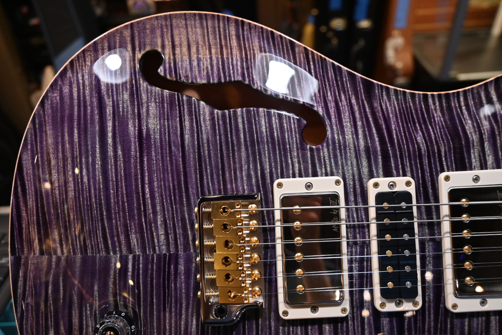 PRS Special Semi-Hollow 10-Top - Aurora Borealis Guitar #8186 - Danville Music