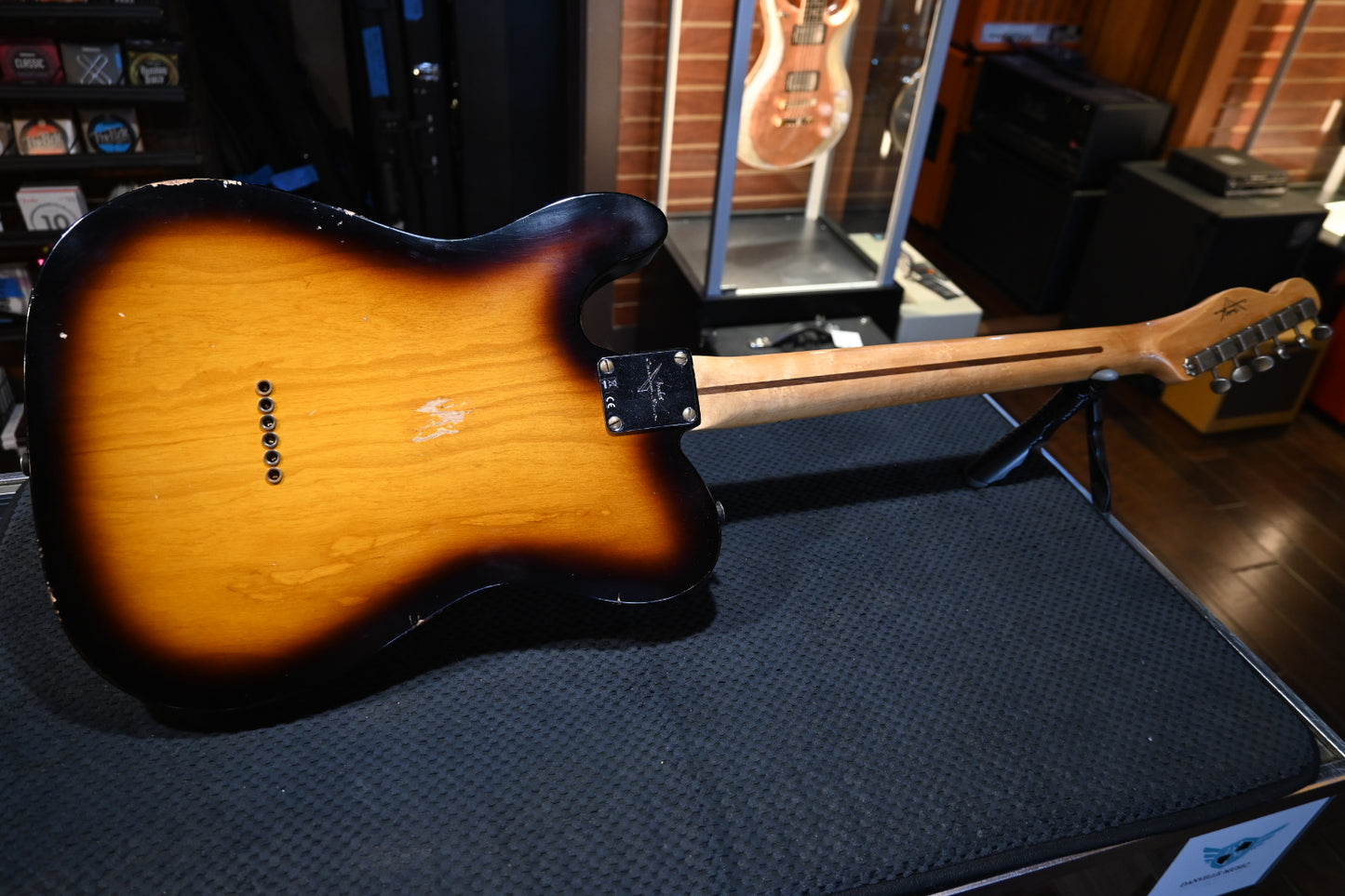 Fender Custom Shop Red Hot Esquire Relic - 2-Color Sunburst Guitar #8583 - Danville Music
