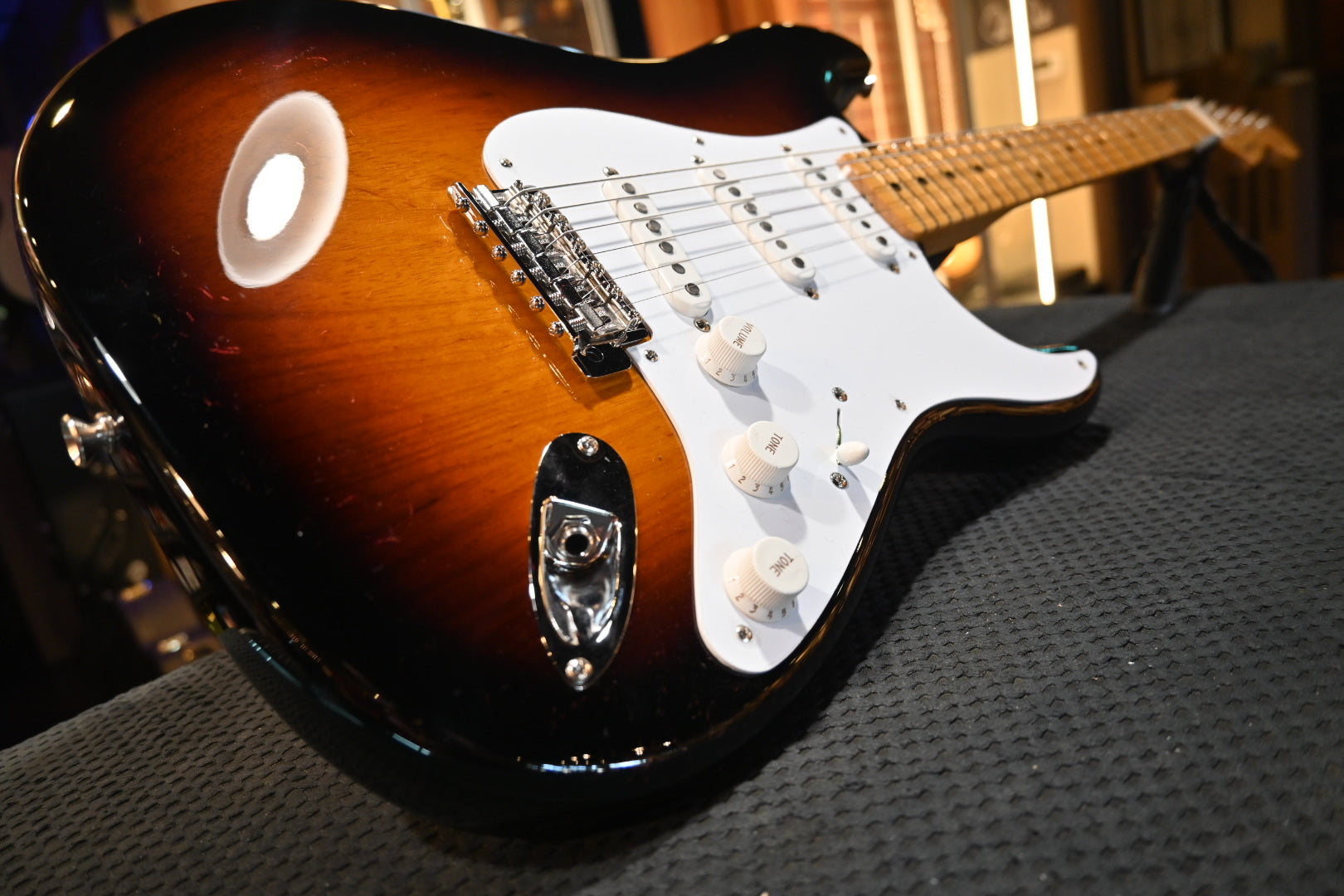 Fender Custom Shop Limited 70th Anniversary 1954 Stratocaster NOS - Wide Fade 2-Color Sunburst Guitar #5096 - Danville Music