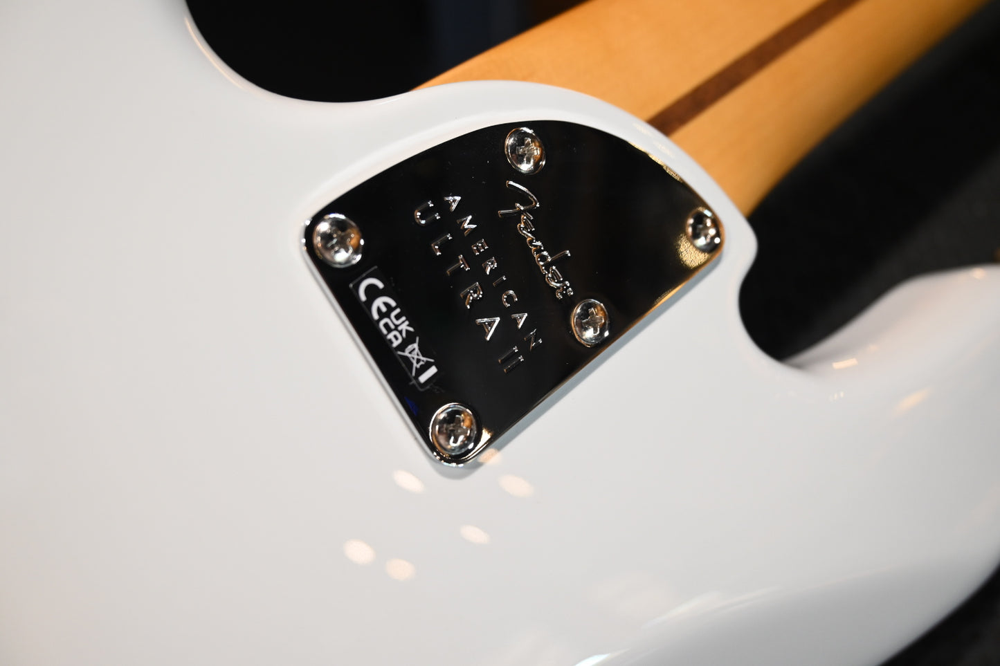 Fender American Ultra II Jazz Bass V - Avalanche Guitar #5647