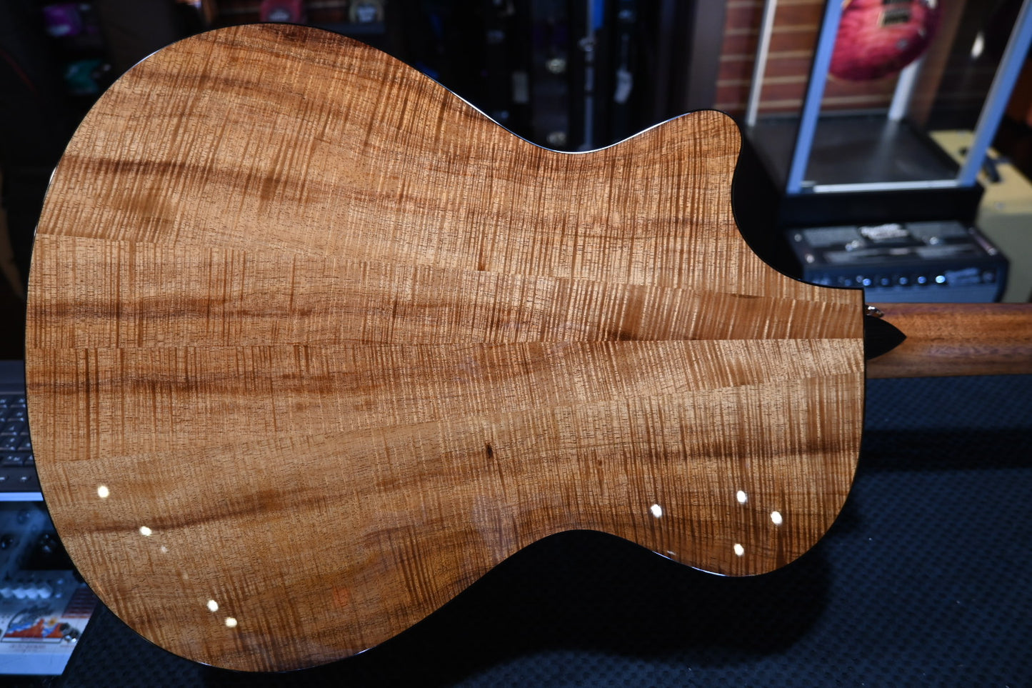 Taylor Custom GC 12-Fret Grand Concert Catch #32 Sinker Redwood/Master Grade Koa Guitar #4121 - Danville Music