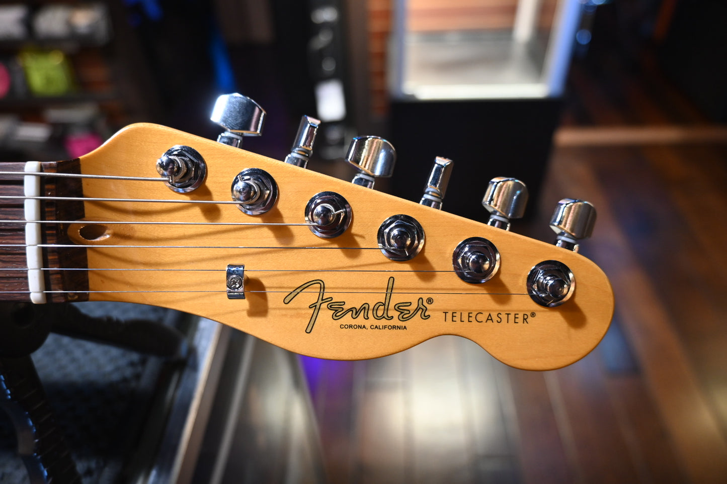 Fender American Professional II Telecaster 2023 - Mystic Surf Green Guitar #5274 - Danville Music