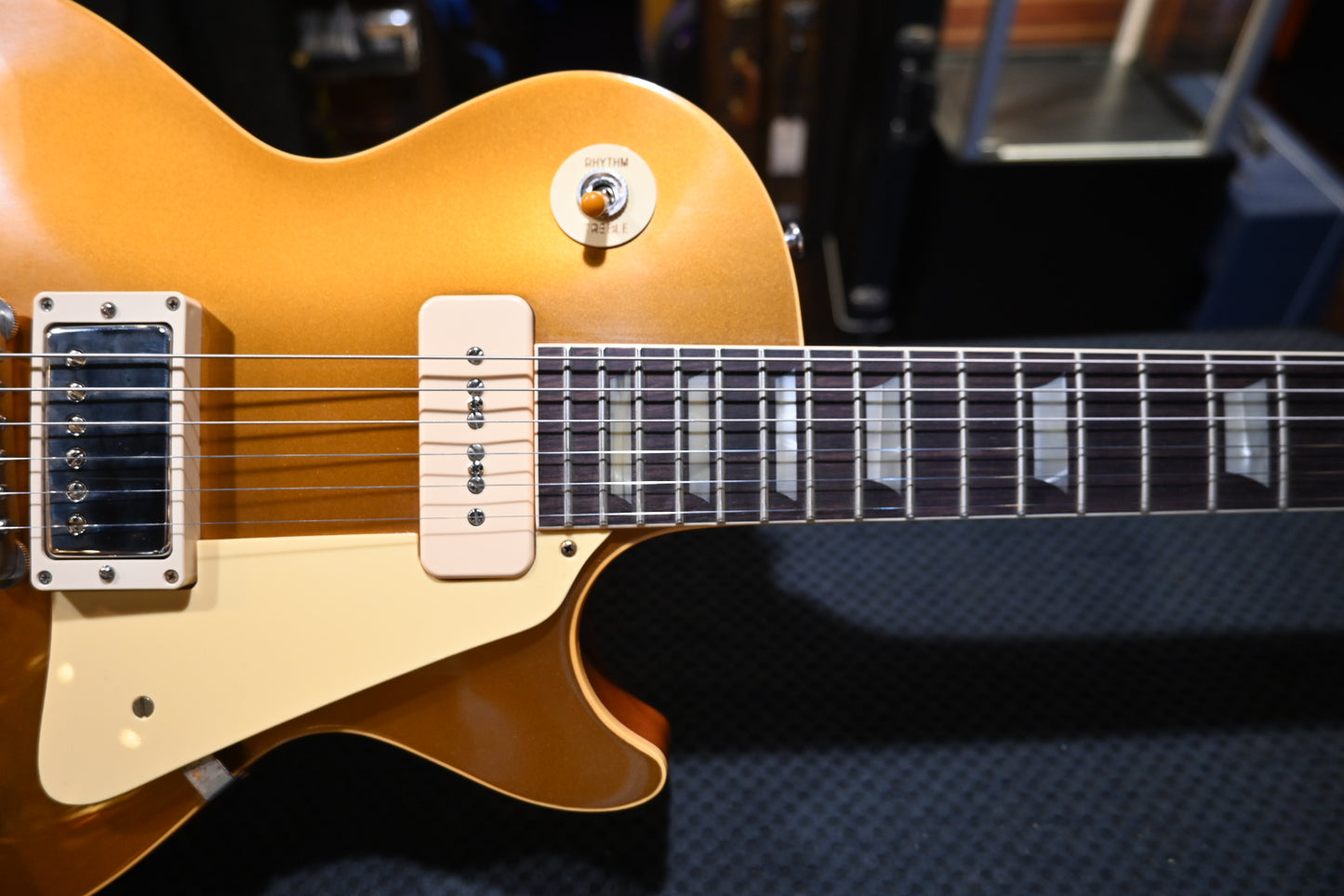 Gibson Custom Shop 1956 Les Paul Standard Reissue Goldtop VOS PSL - Double Gold Guitar #5067