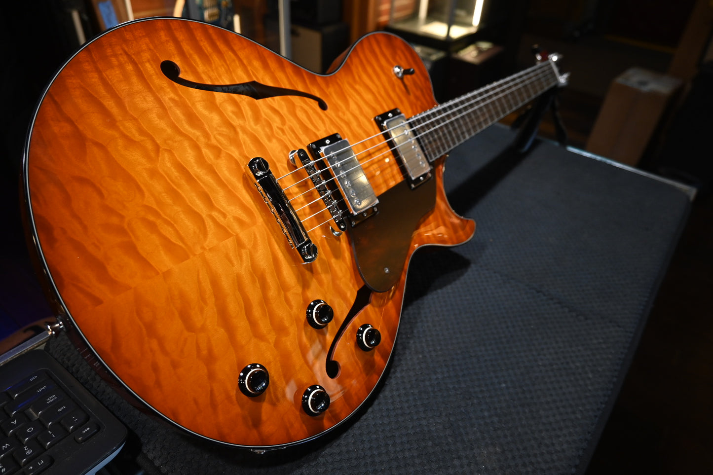 Collings SoCo Deluxe - Iced Tea Sunburst Guitar #5734 - Danville Music