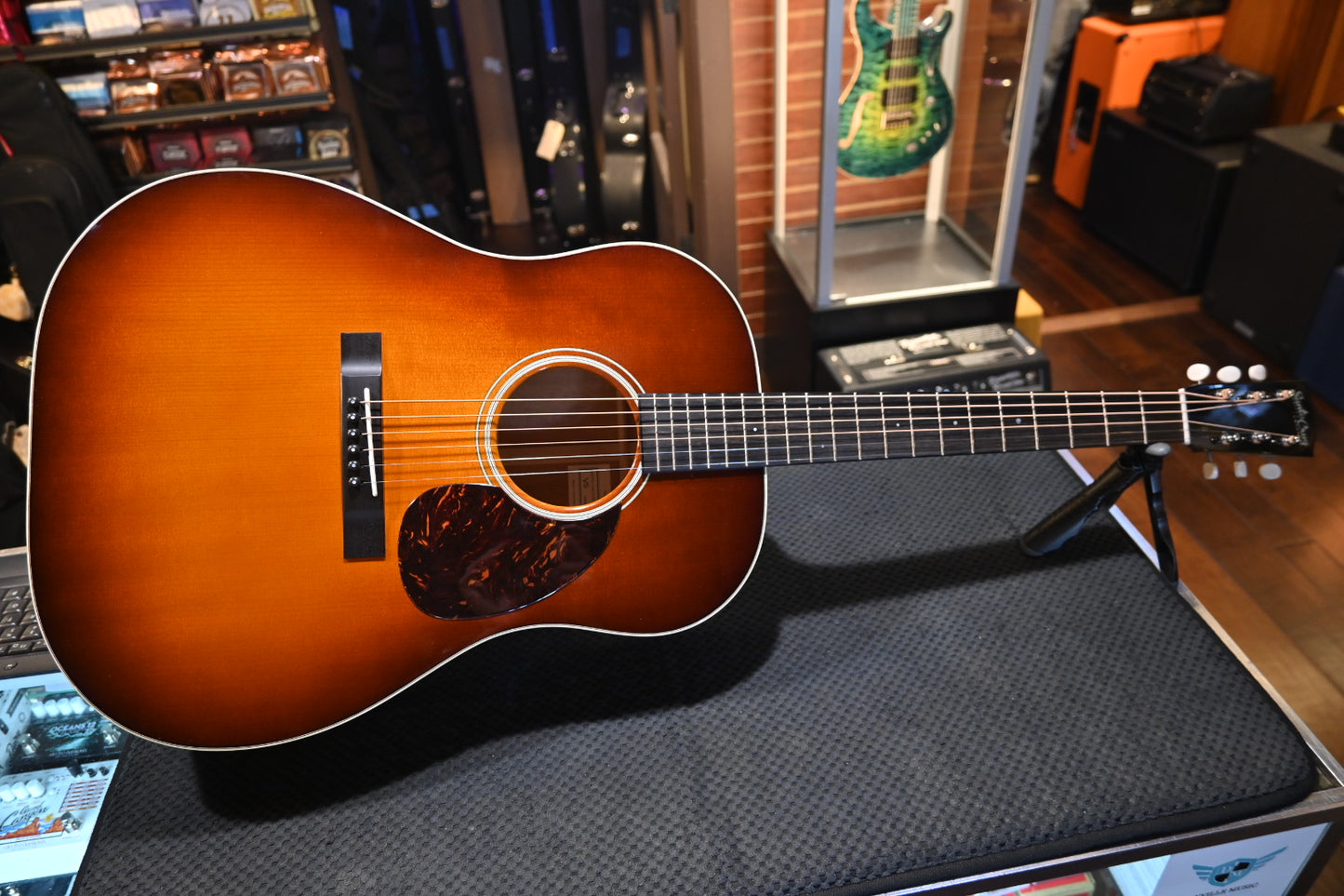 Santa Cruz Vintage Southerner Adirondack/Mahogany - Sunburst Guitar #7958 - Danville Music