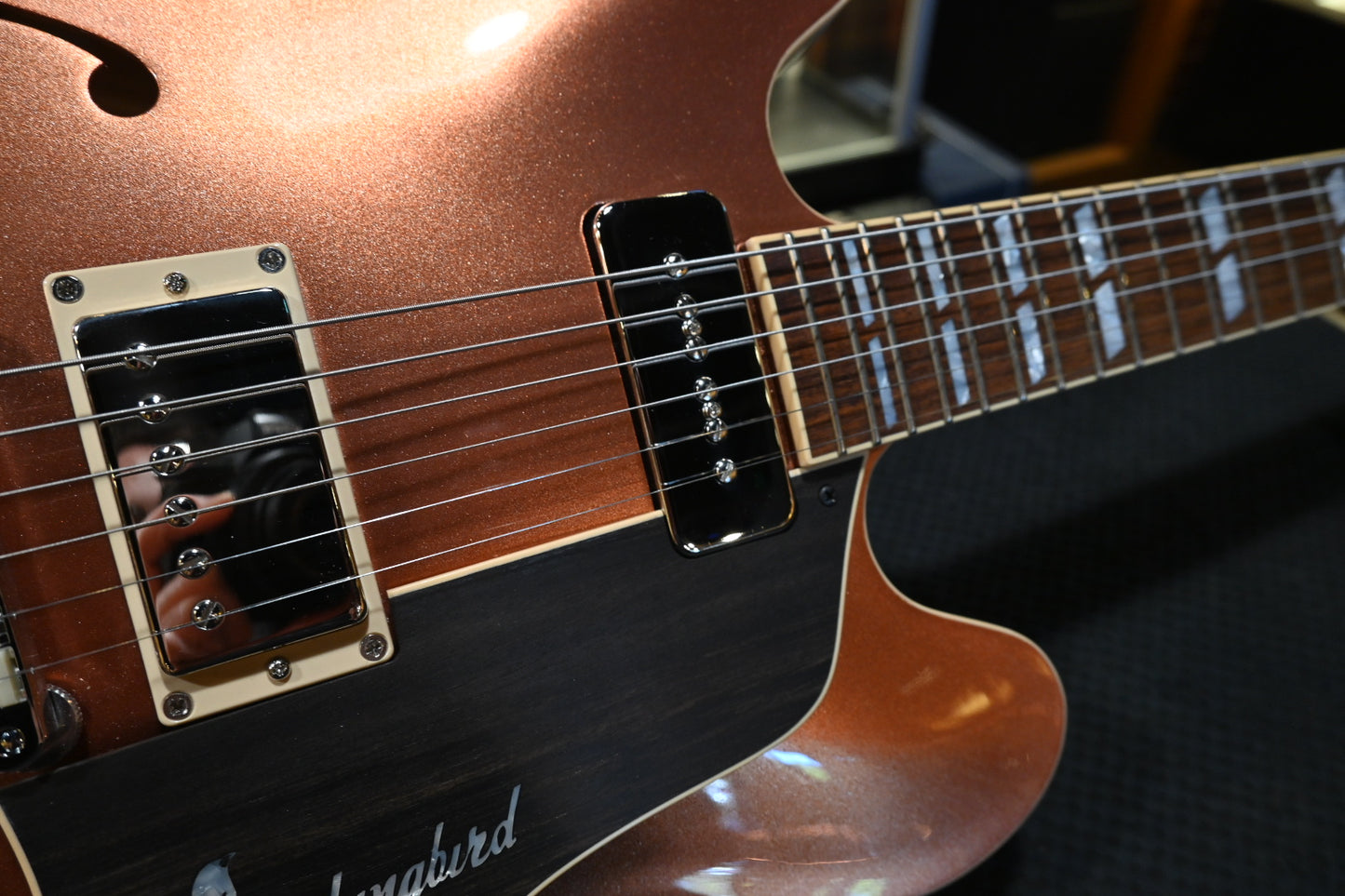 Josh Williams Guitars Mockingbird 2023 - Sparkle Burgundy Guitar #286 - Danville Music