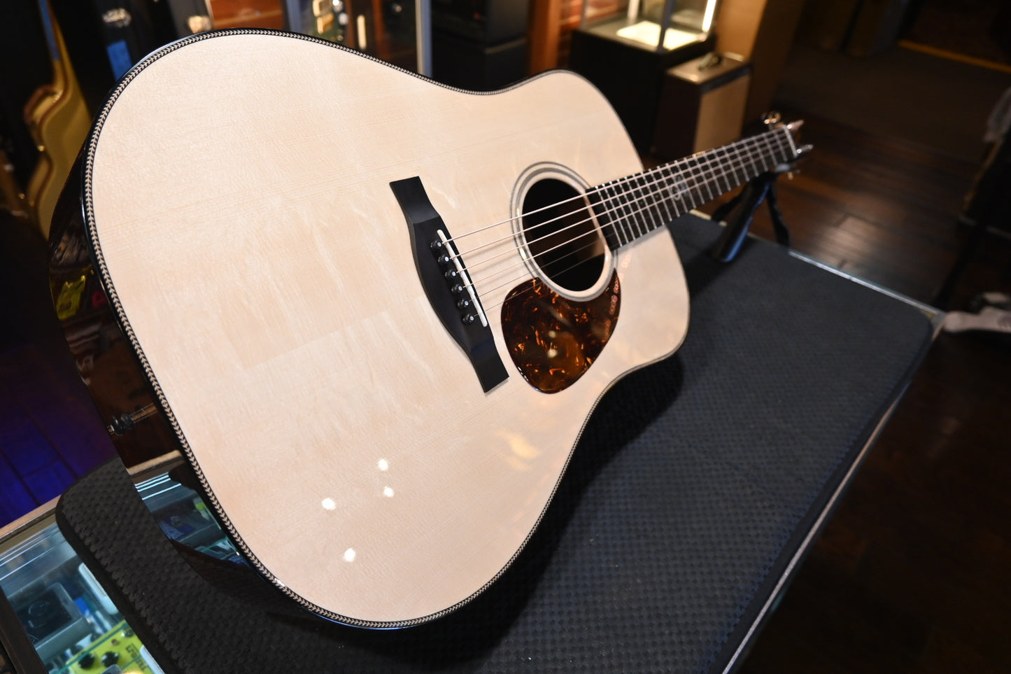 Santa Cruz Model D Bearclaw German Spruce/Bryn Athyn Rosewood Guitar #7986