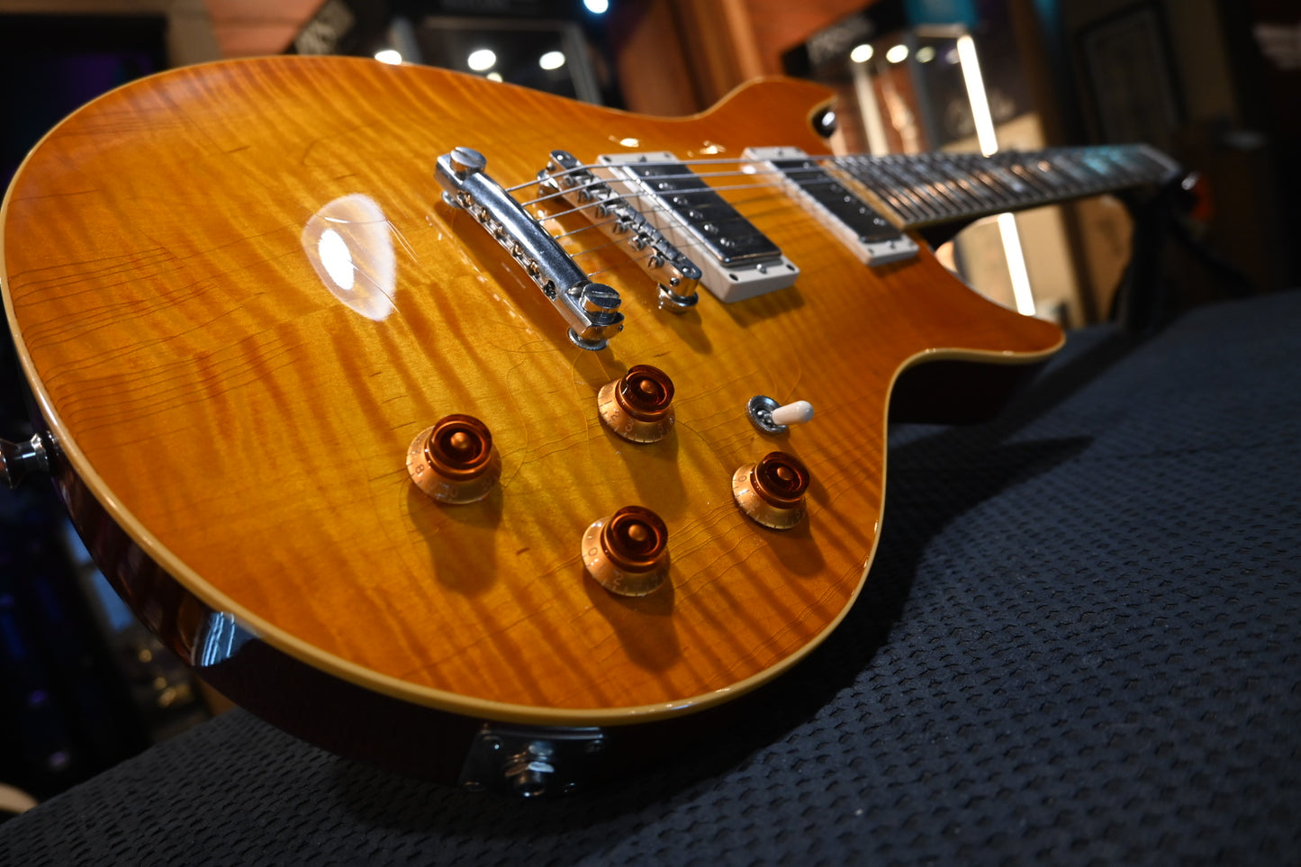 b3 Gene Baker SL Deluxe 2021 - Dirty Lemon Burst Guitar #0026