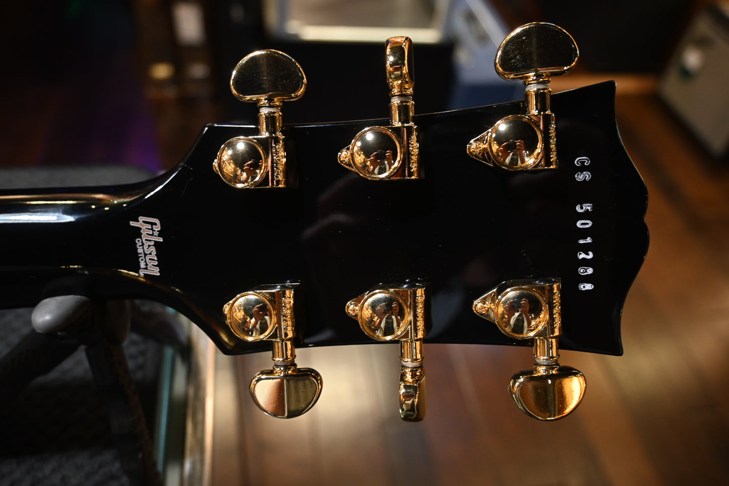 Gibson Custom Shop Les Paul Custom - Ebony Guitar #1288 - Danville Music