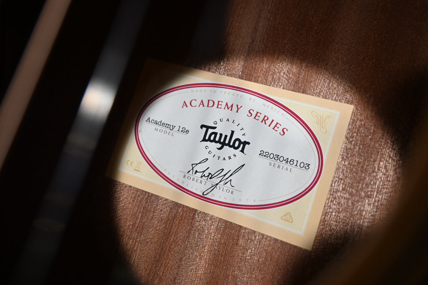 Taylor Academy 12e Guitar #6103 - Danville Music