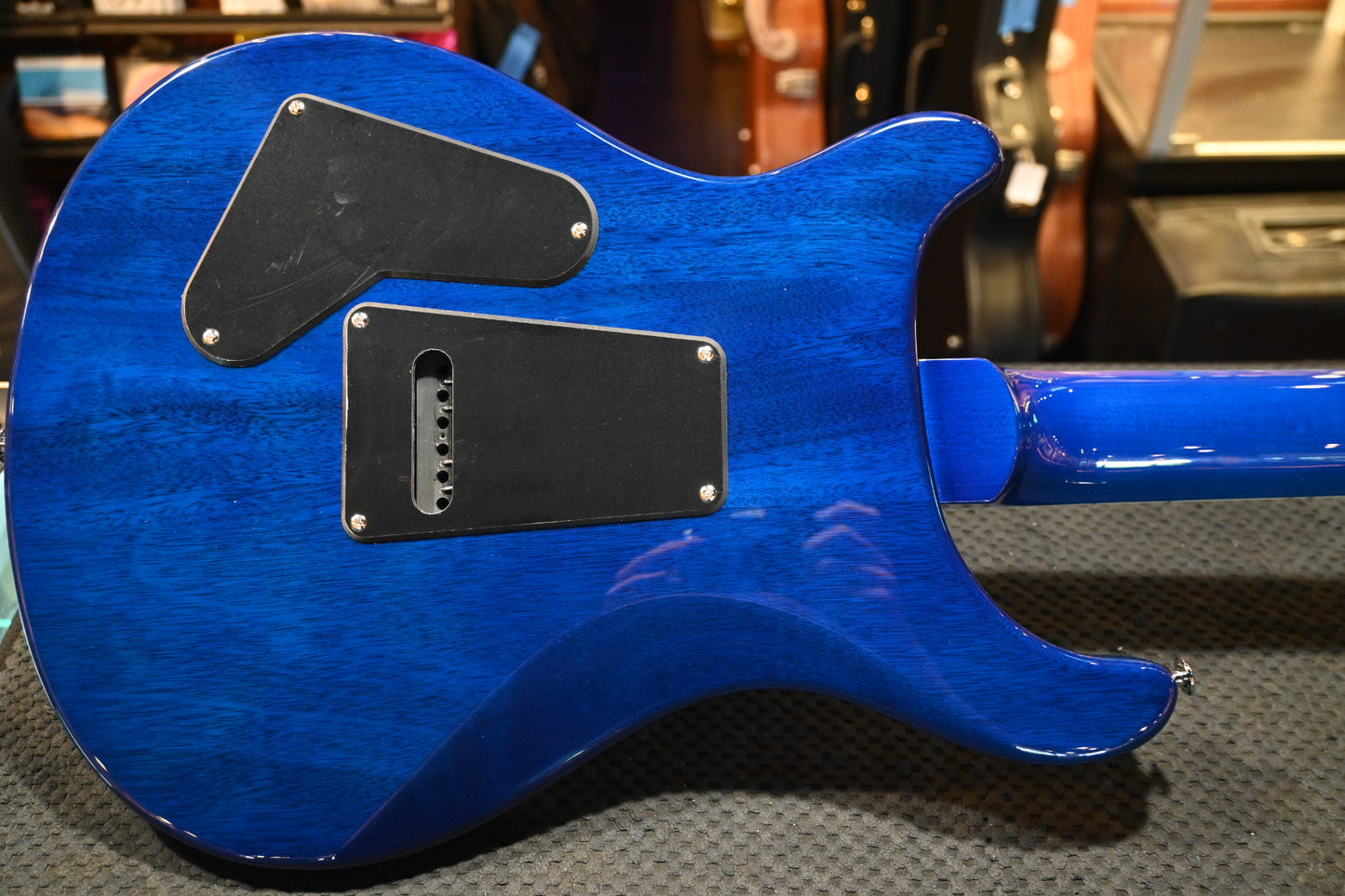 PRS SE Custom 24-08 Quilt - Lake Blue Guitar #3451