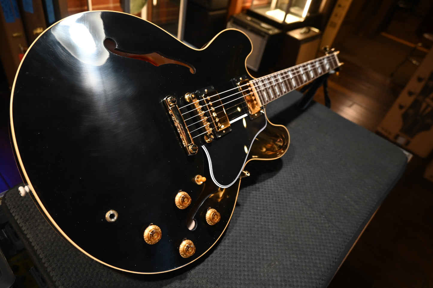 Gibson Custom Shop 1959 ES-335 VOS PSL - Ebony Guitar #0051 - Danville Music
