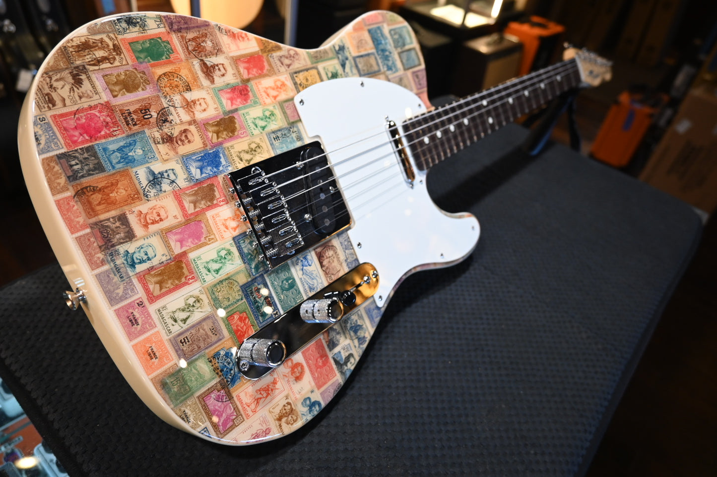 Fender Stamp Collection Telecaster - Madagascar Guitar #9840
