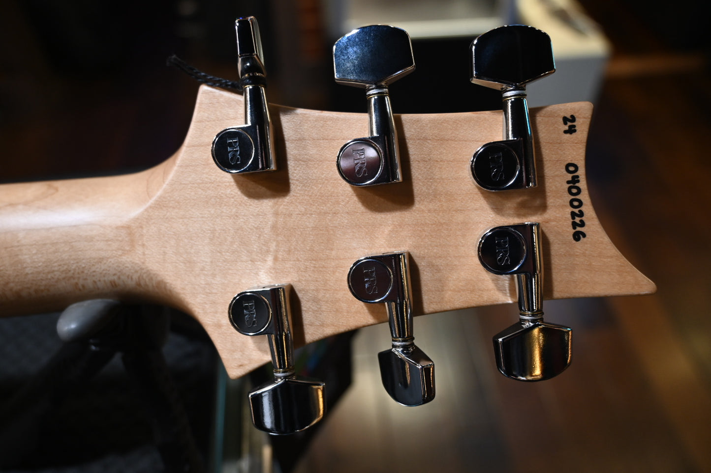 PRS CE 24-08 Swamp Ash Limited Edition - Red Apple Metallic Satin Guitar #0226 - Danville Music