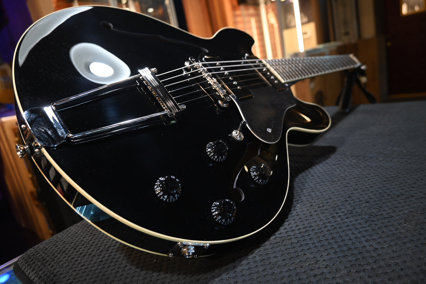 Collings I-30 LC Custom - Jet Black Guitar #4811